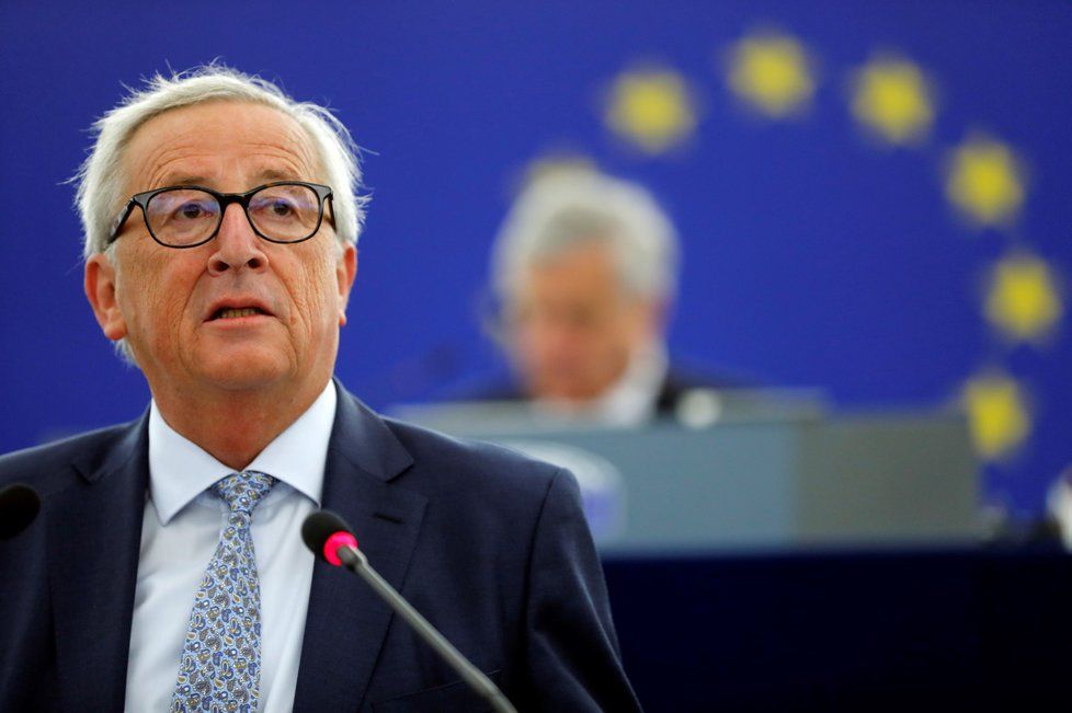 Předseda Komise Jean-Claude Juncker naposledy předstoupil před Evropský parlament se Zprávou o stavu Unie