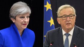 Theresa Mayová se shodla s Jean-Claude Junckerem na nutnosti zrychlit jednání o brexitu.