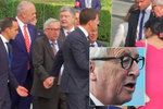 Šéf Komise Juncker nebyl na sumitu NATO ve formě, museli ho podpírat