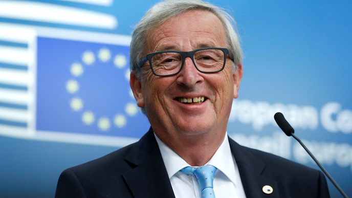 Summit EU v Bruselu. Jean Claude Juncker