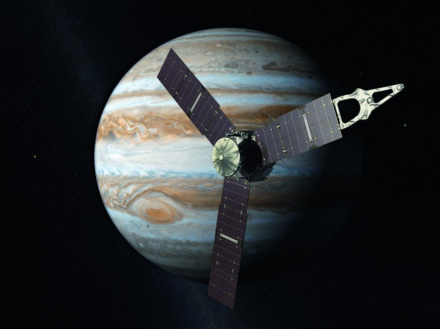 Sonda Juno zkoumá Jupiter od roku 2016