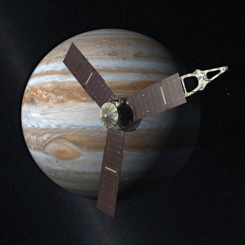 Juno dorazilo k Jupiteru