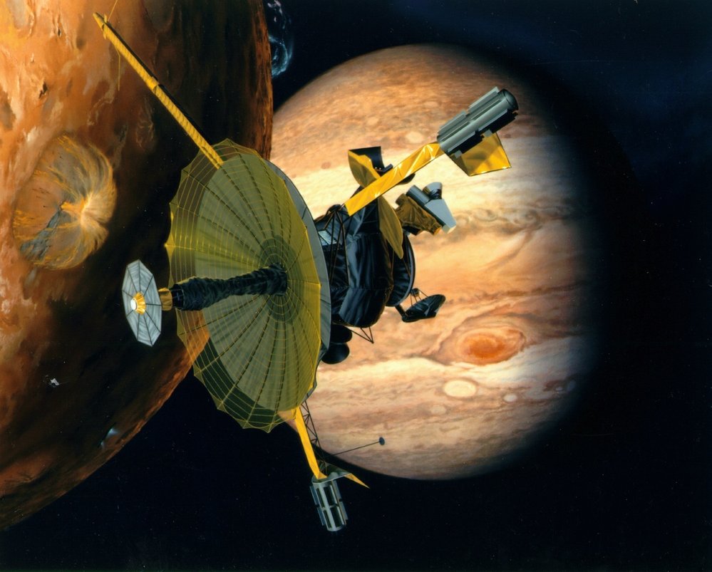 Sonda Galileo zkoumala Jupiter a jeho měsíce v&nbsp;letech 1995 až 2003