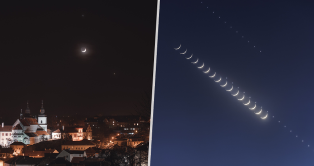 Romantické setkání Jupitera, Venuše a Měsíce: Češi pořídili dechberoucí záběry!