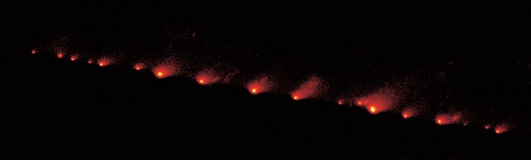 Dopad komety do atmosféry Jupiteru