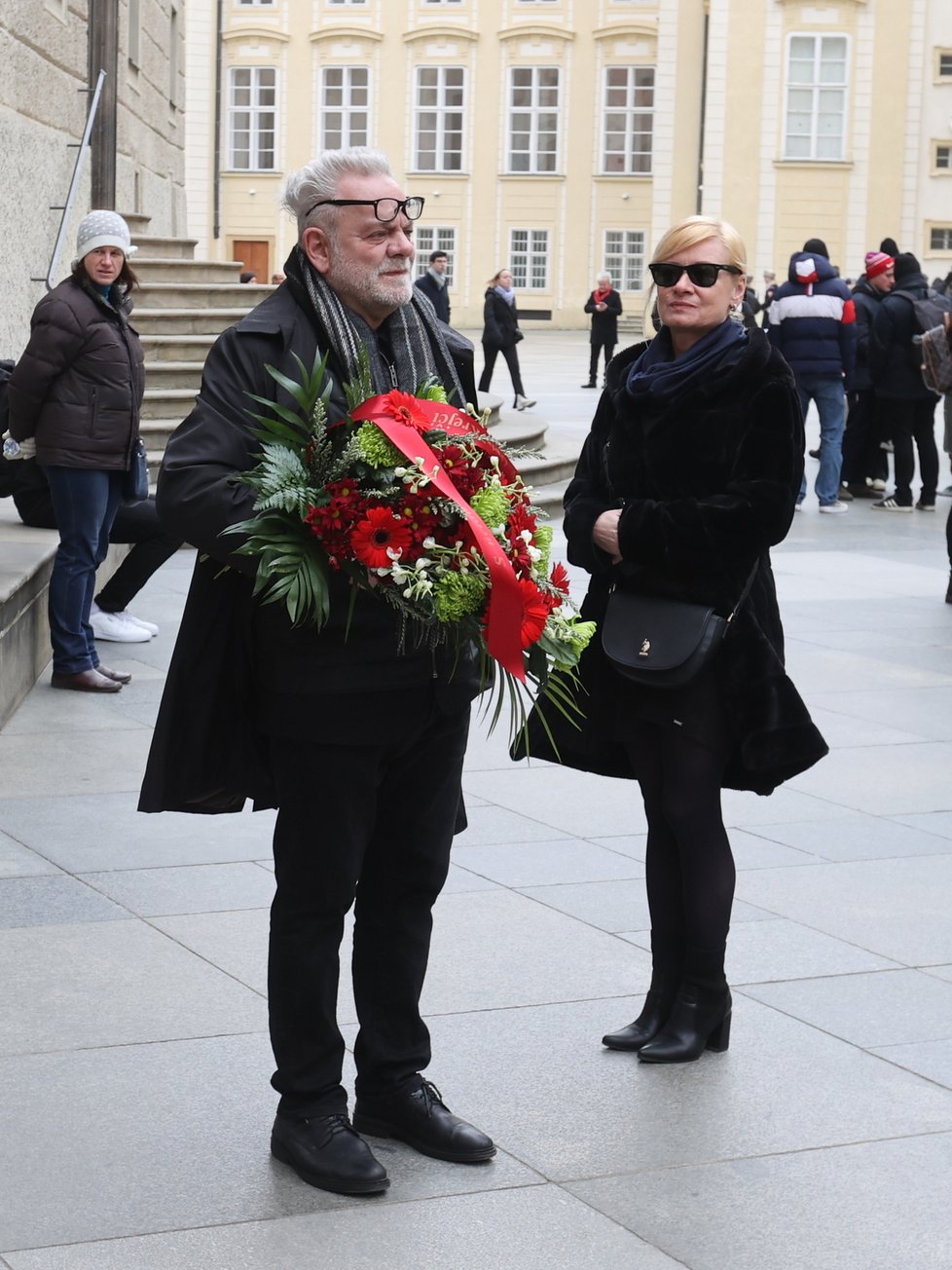 Pohřeb režiséra Juraje Jakubiska - Václav Upír Krejčí