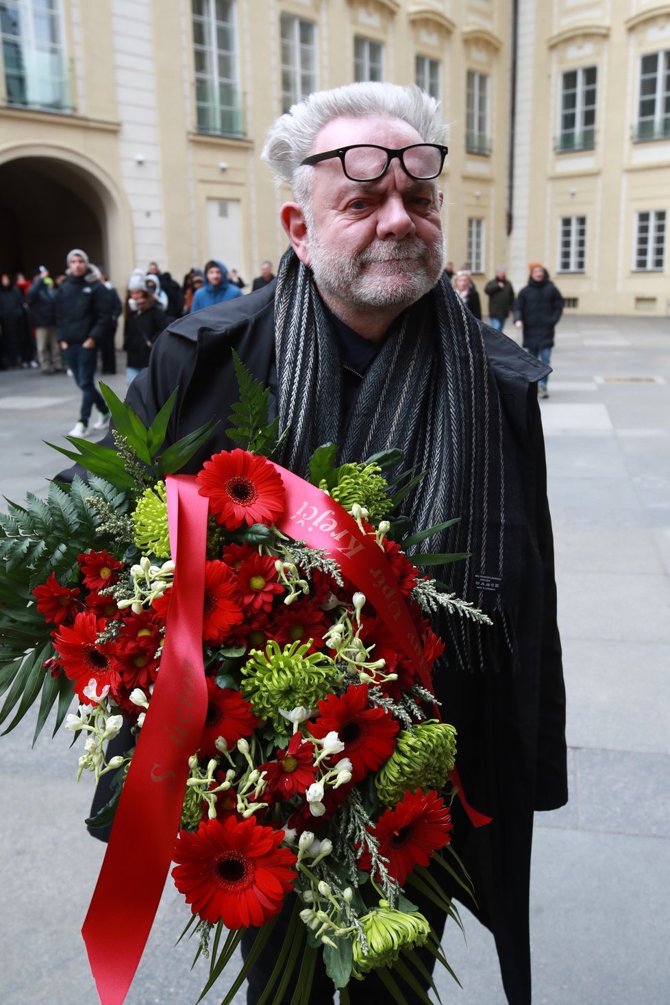 Pohřeb režiséra Juraje Jakubiska - Václav Upír Krejčí