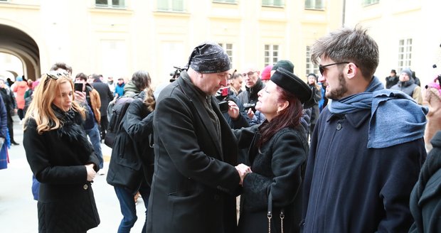 Pohřeb režiséra Juraje Jakubiska - kondolence