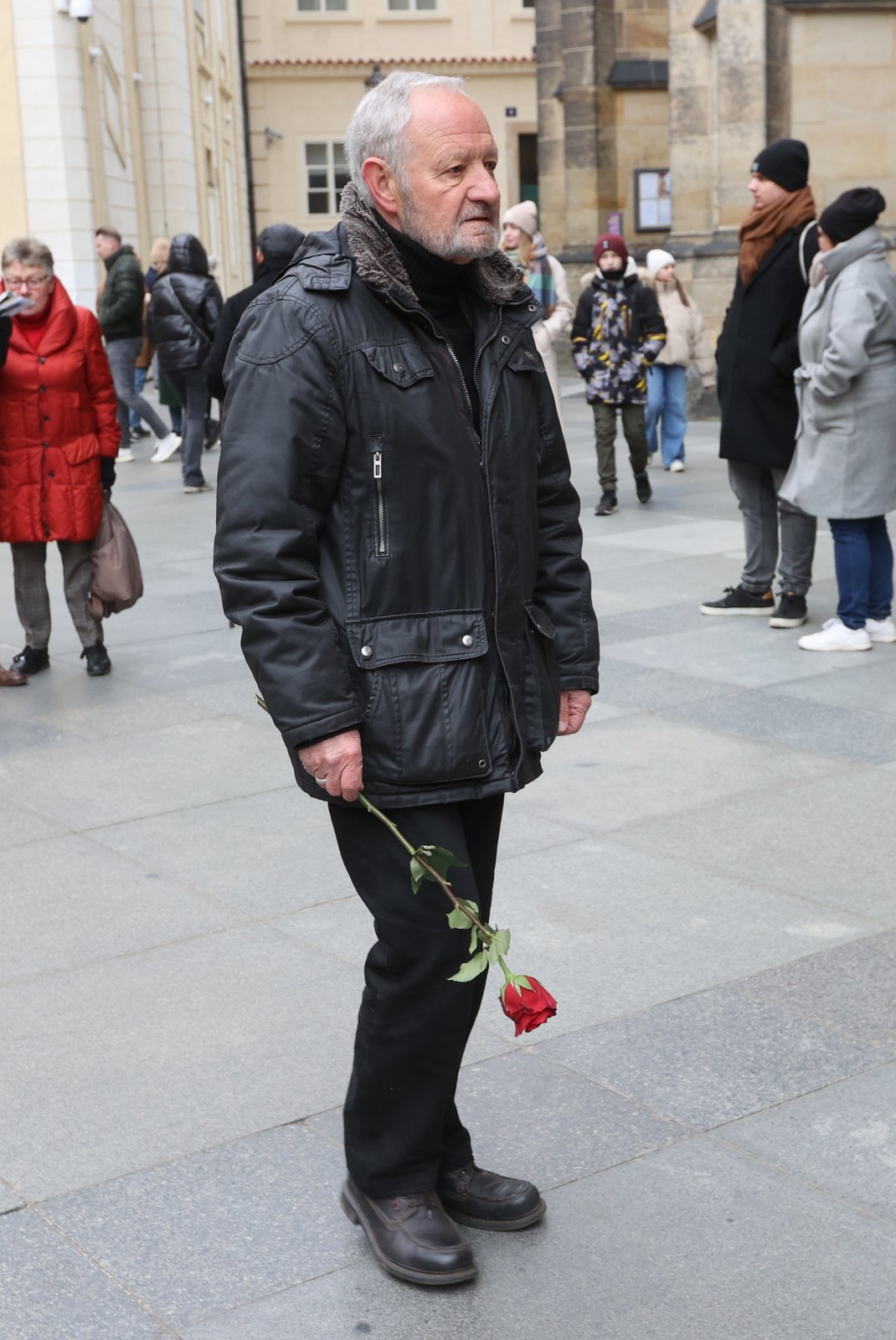 Pohřeb režiséra Juraje Jakubiska