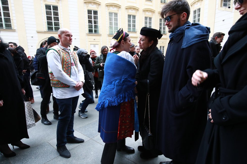 Pohřeb režiséra Juraje Jakubiska - kondolence