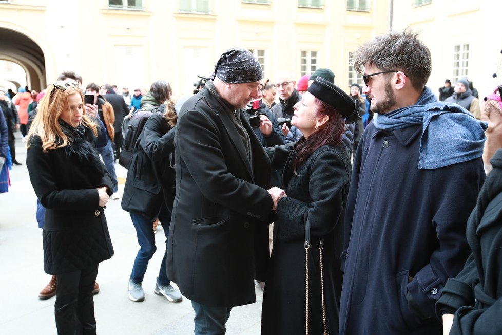 Pohřeb režiséra Juraje Jakubiska - kondolence