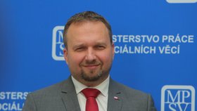 Ministr práce a sociálních věcí Marian Jurečka (KDU-ČSL)