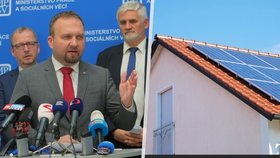 Ministr práce a sociálních věcí Marian Jurečka (KDU-ČSL) se zástupci dalších institucí představil kampaň zaměřenou na energetickou soběstačnost českých domácností.