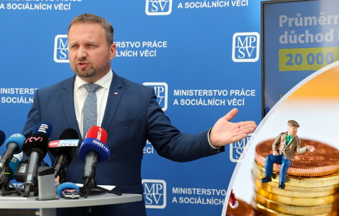 Jurečka o valorizaci penzí. Důchodci dostanou přidáno méně než letos. O kolik si polepší?