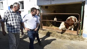 Bývalý ministr Jurečka se zemědělci řešil sucho