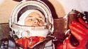Jurij Gagarin uvnitř Vostoku 1.