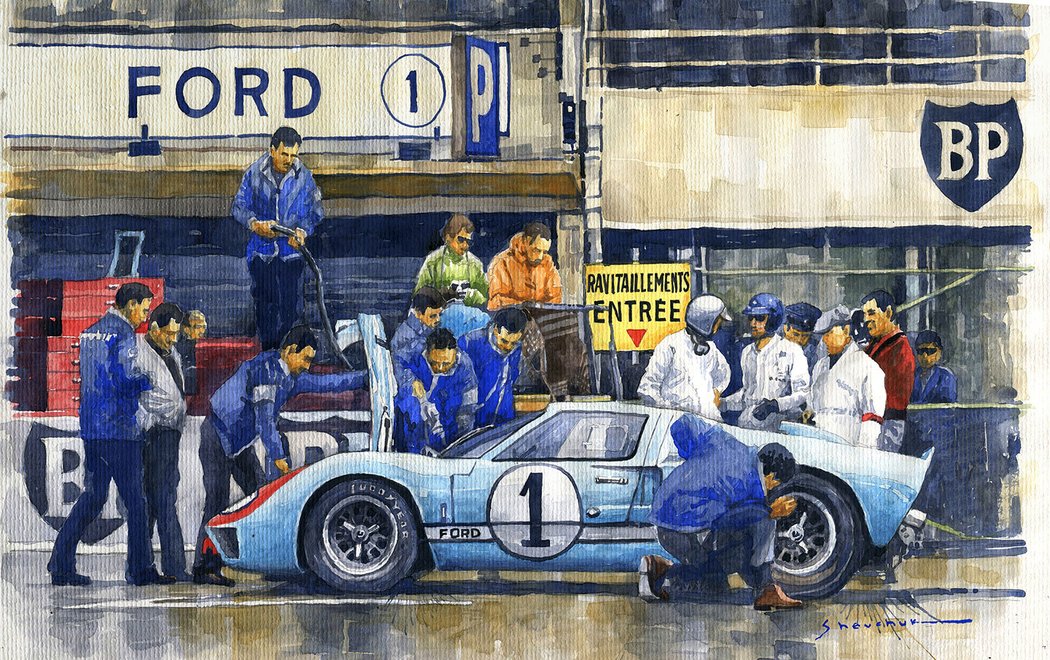 Le Mans 24 Ford GT (1966)