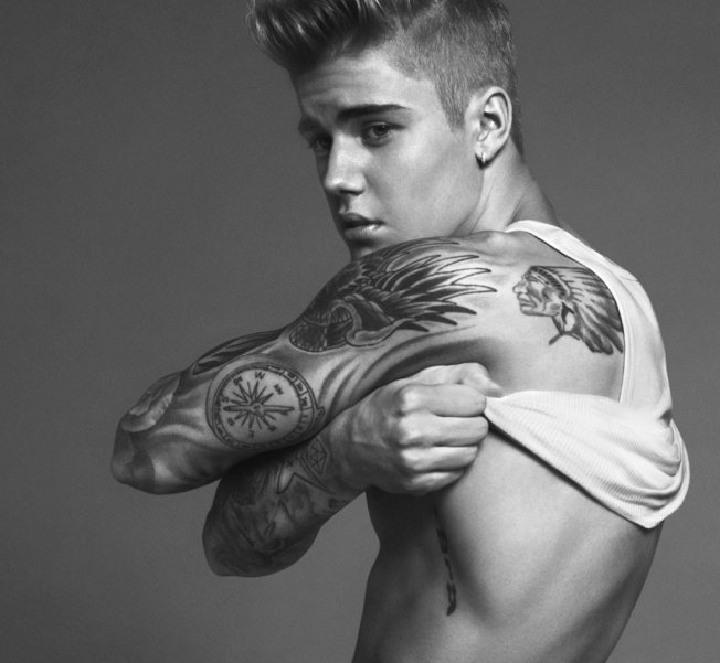 Justin Bieber, Calvin Klein