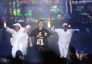 Koncert Justina Biebera v Praze