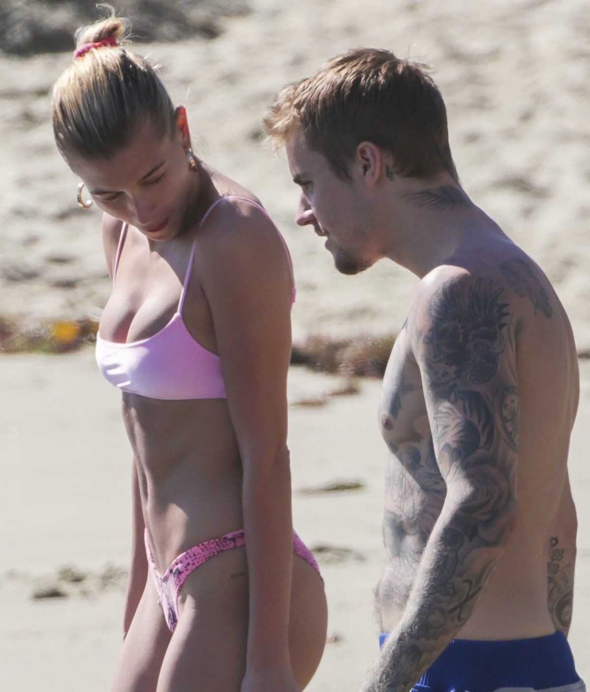 Justin Bieber a Hailey Baldwinová.