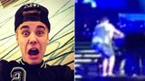 Rozzuřený fanoušek napadl Justina Biebera na pódiu během koncertu!
