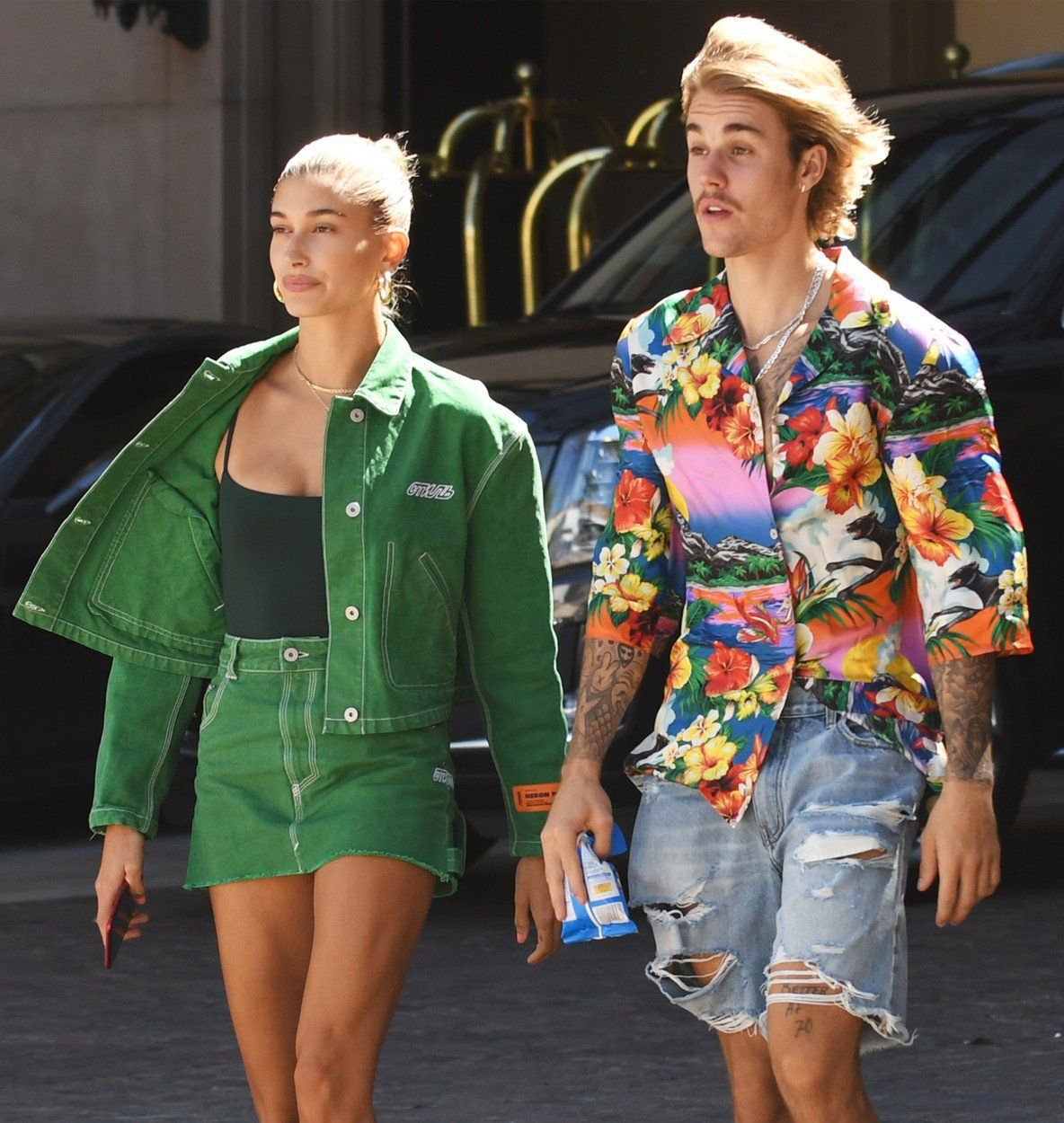 Justin Bieber a Hailey Baldwinová.