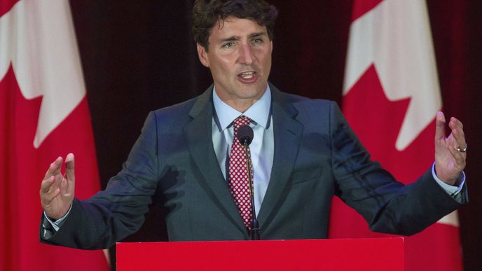 Kanadský premiér Justin  Trudeau