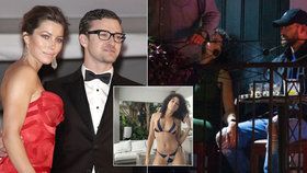 Ženatý Justin Timberlake: Pletky se sexy kolegyní! Skončili v karavanu