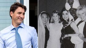 Kanadský premiér Justin Trudeau a skandál, kdy šel na večírek za mouřenína obarvený načerno.