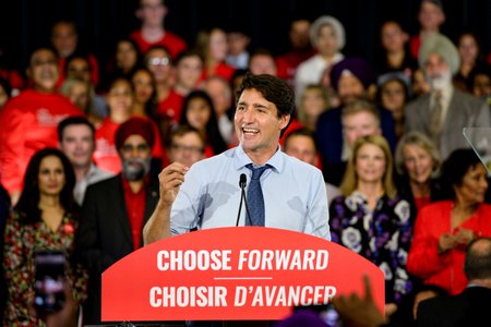 Kanadský premiér Justin Trudeau vstoupil do volební kampaně. (12. 9. 2019)
