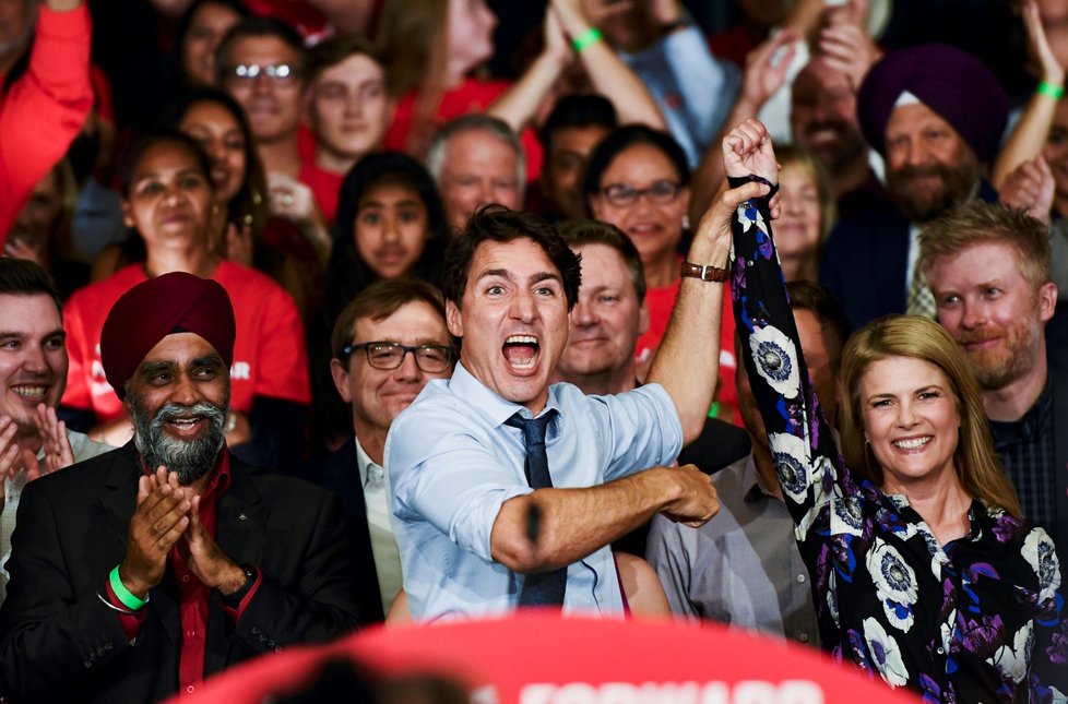 Kanadský premiér Justin Trudeau vstoupil do volební kampaně (12. 9. 2019)