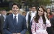 Justin Trudeau a vévodkyně Kate