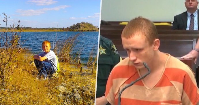 Obviněný Justyn Pennell u soudu