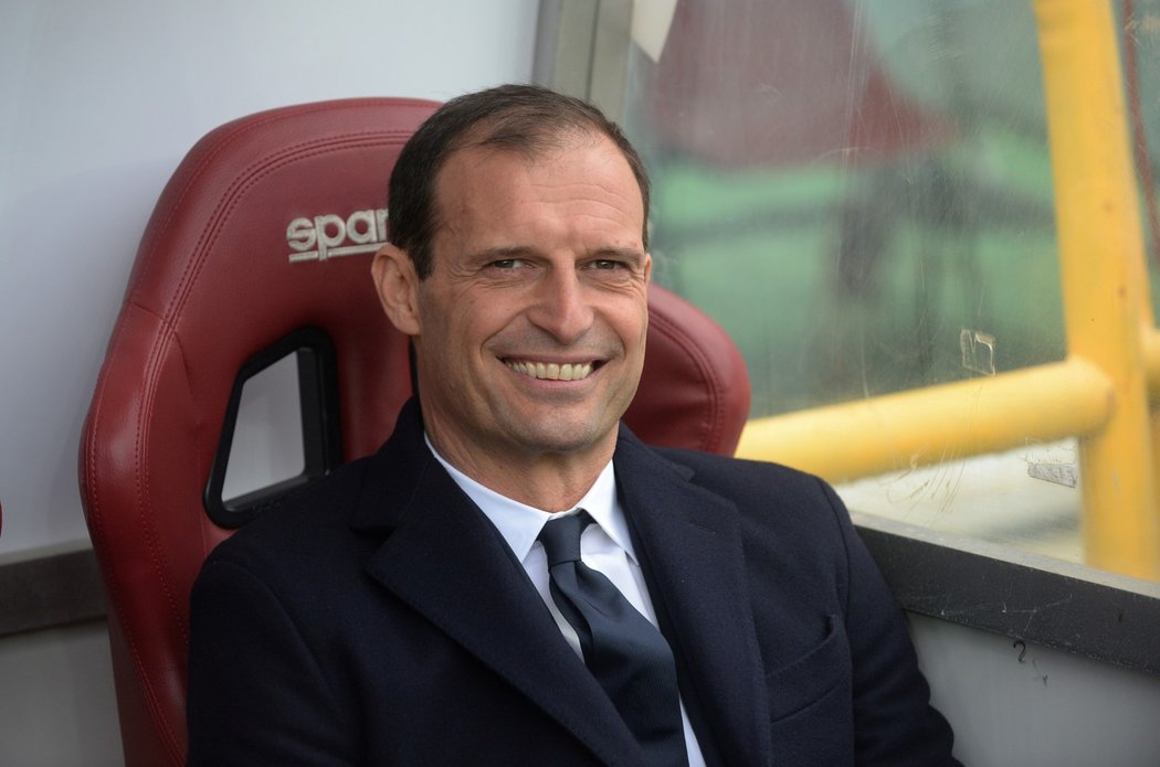 Massimiliano Allegri mohl být s výkonem svých svěřenců v derby proti FC Turín spokojen