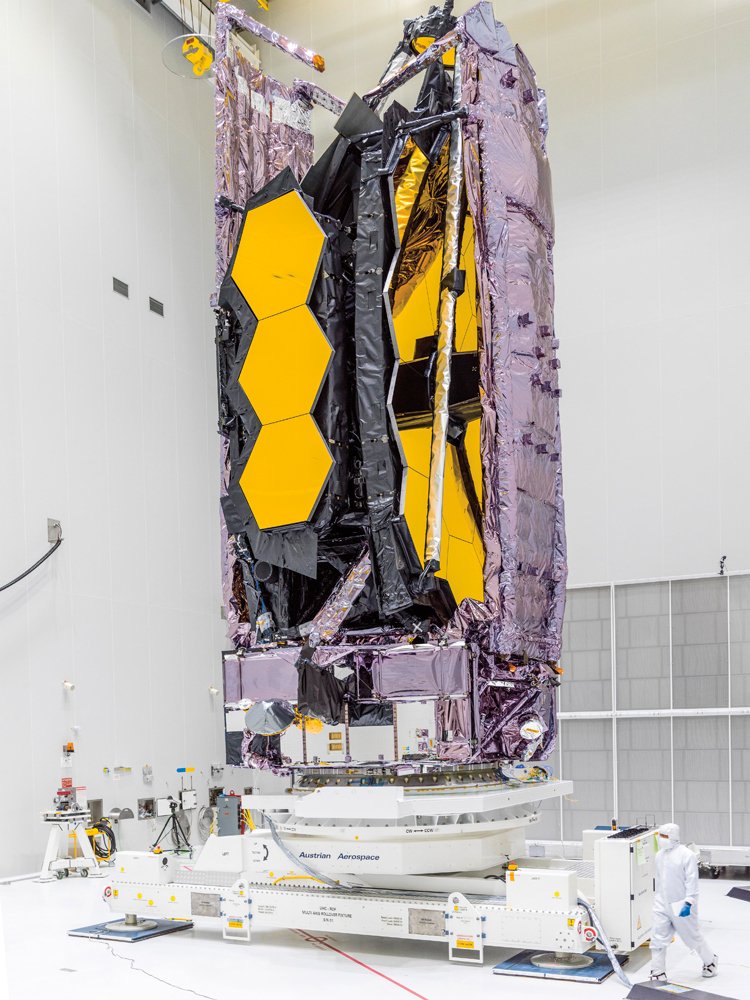 JWST ve složeném stavu