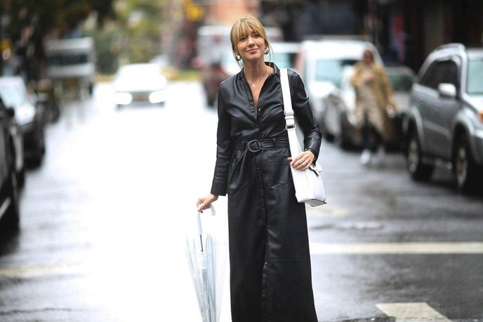 Lisa Aiken (street style v New Yorku)