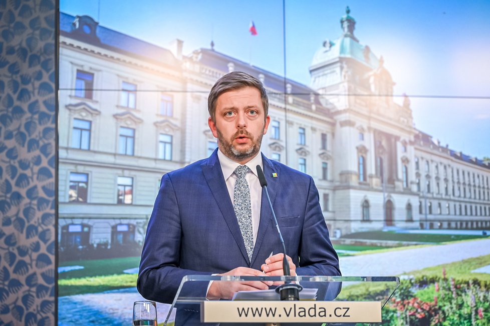 Jednání vlády: Ministr vnitra Vít Rakušan (STAN)