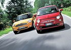 Srovnávací test Fiat 500 vs. Mini: Přešité minisukně