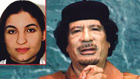 Dcera Kaddáfího prý žije