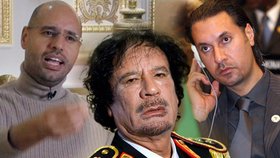 Spolu s Kaddáfím zůstali v Libyi i jeho dva synové Mutassim a Sajf Islám.