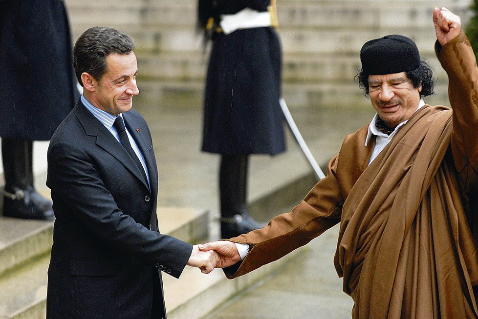 Návštěva Francie a setkání s prezidentem Nicolasem Sarkozym