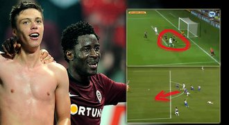 VIDEO: Ex-sparťané v akci. Kadlec a Bony tentokrát góly připravovali