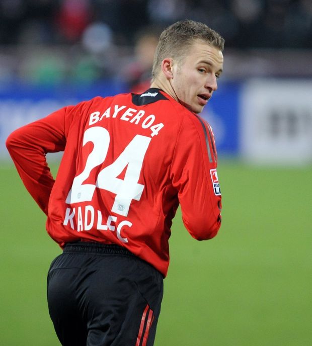 Michal Kadlec v akci. Michal Kadlec v akci.