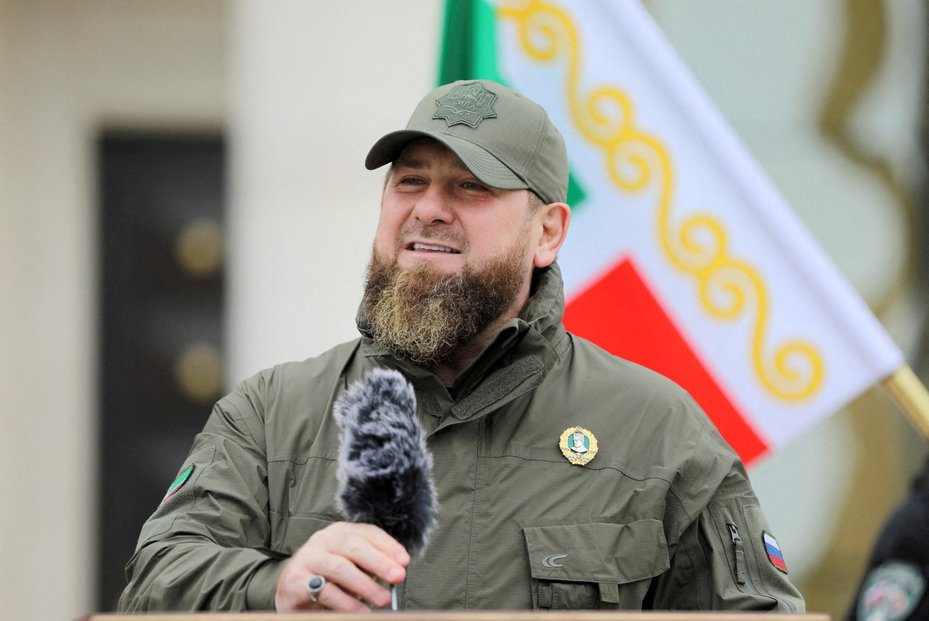 Ostřelování Ukrajiny uspokojilo také čečenského lídra Ramzana Kadyrova.