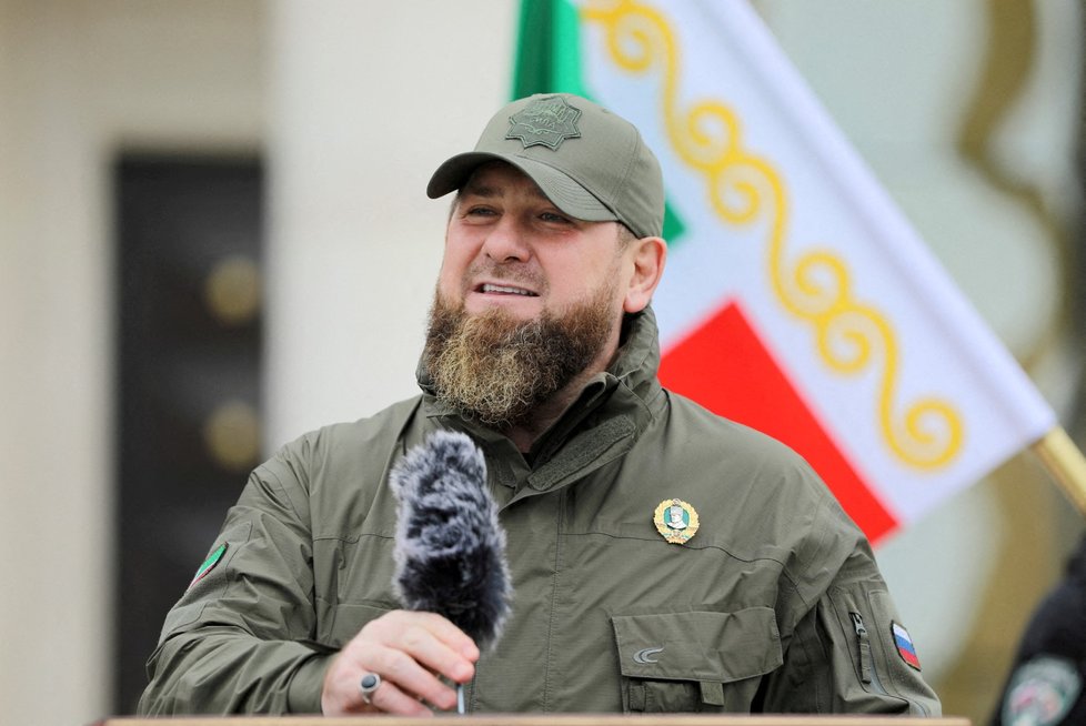 Ramzan Kadyrov, vládce Čečenska.