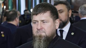 Čečenský lídr Ramzan Kadyrov na inauguraci Vladimira Putina (7. 5. 2024)