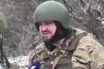 Velitel čečenských jednotek Achmat Jevgenij Pisarenko.