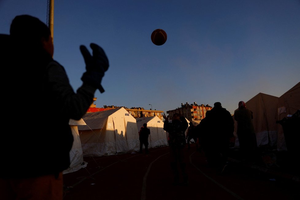 Kahramanmaraş: Humanitární pomoc po zemětřesení (14. 2. 2023).