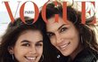 Kaia a Cindy na coveru francouzského Vogue