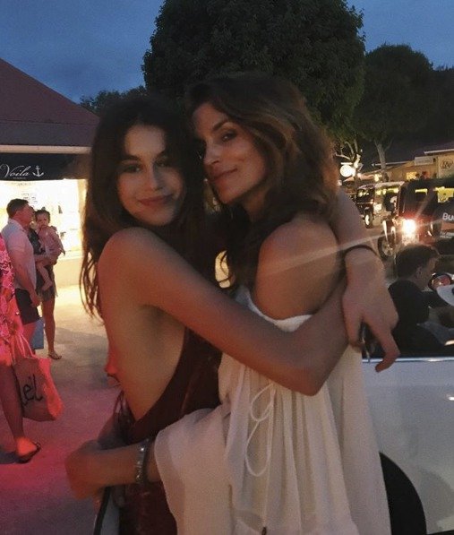 Kaia Gerber a Cindy Crawford